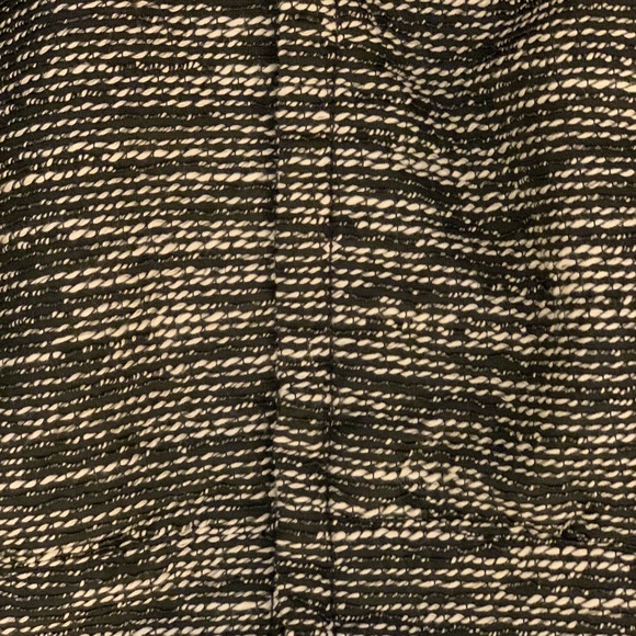 Black & White Fringe Mini Skirt - Picture 6 of 6